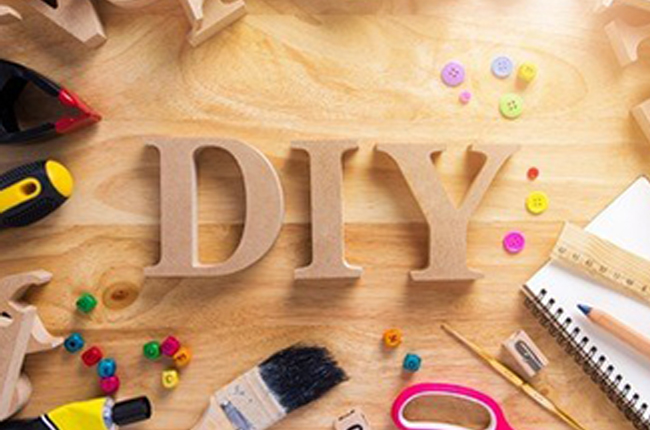 Promoción y embalaje de bricolaje