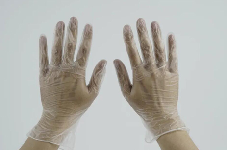 Productos de aislamiento de alta calidad al por mayor material de vinilo guantes desechables