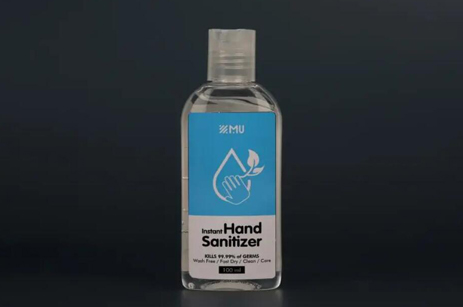 Desinfectante de manos sin agua con 70% de Gel de Alcohol y bolsillo con certificado MSDS