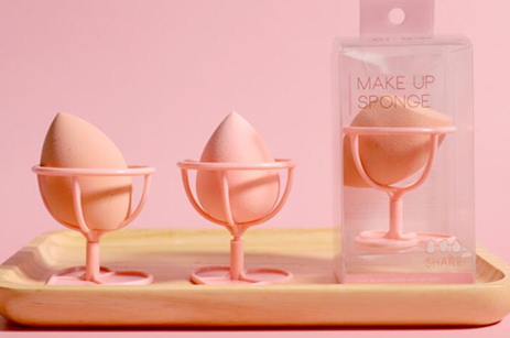 OEM impreso bolsa de maquillaje PVC bolsa de cosméticos