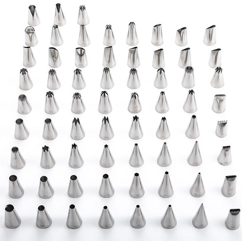 cake decoration mouth 304 stainless steel piping tips set 3