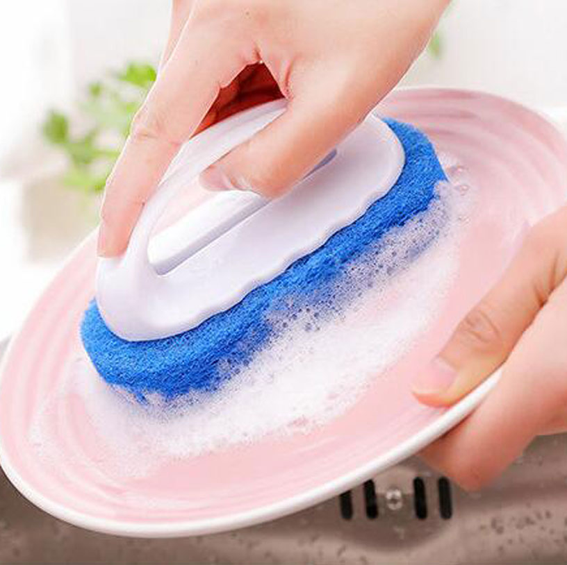 dish cleaning washing up brushes sponge scrubbers 2