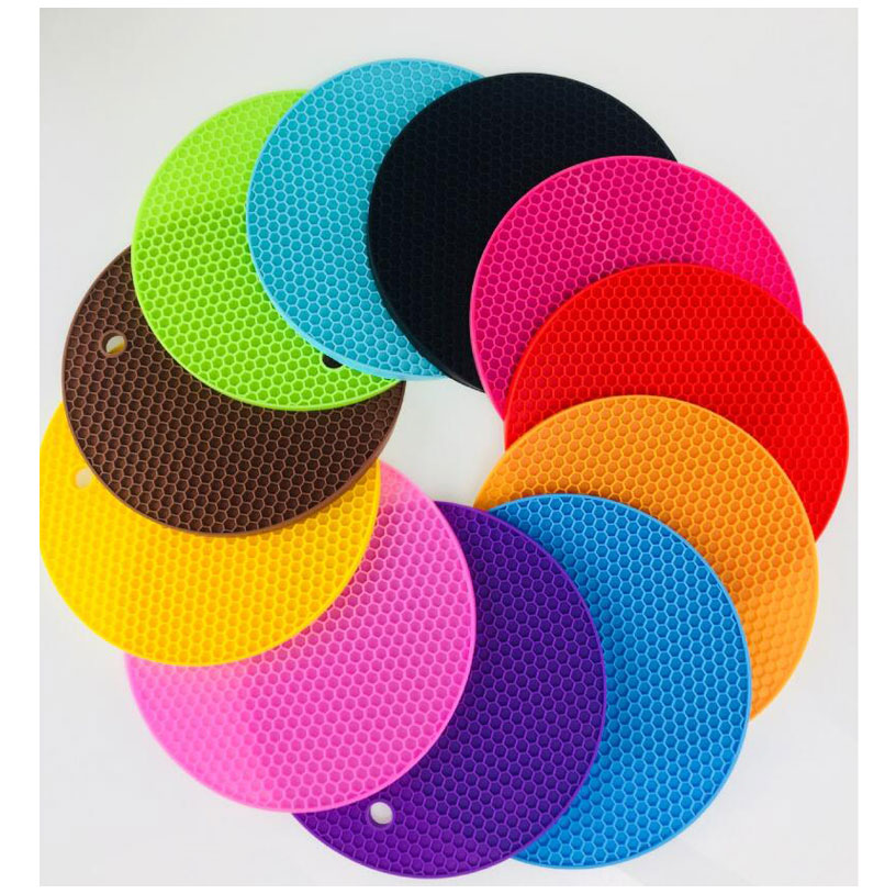 heat resistant silicone coaster insulation pads 3