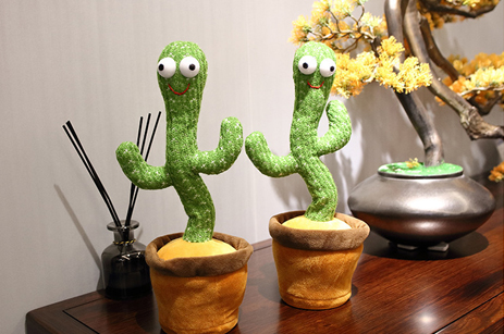 Cactus cantando y bailando