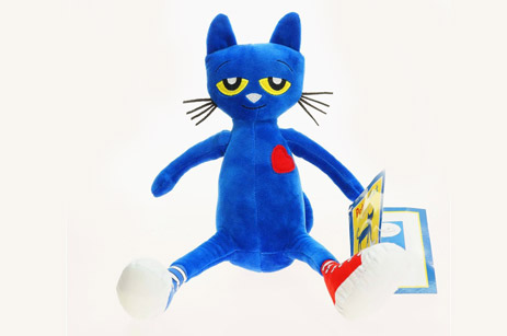 Pete el Gato Azul juguetes de peluche