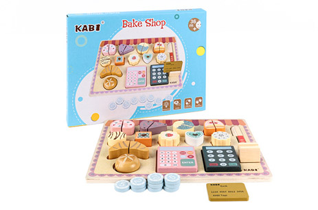 Juguete de madera de imitación para niños, juguete cognitivo de rol