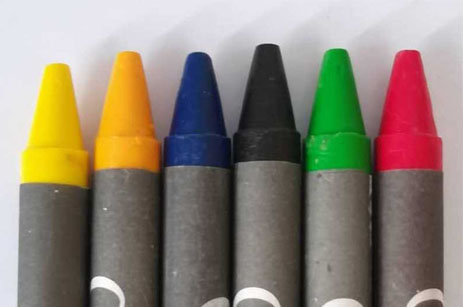 Dibujos de crayones para niños dibujos de papelería de arte para niños