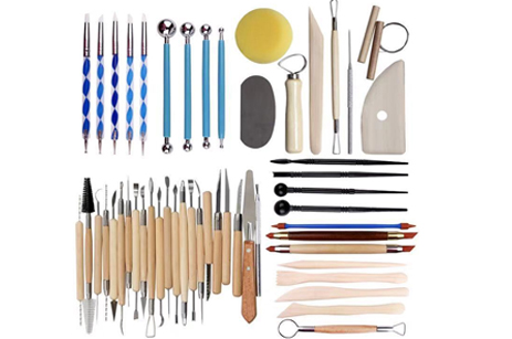 Herramienta de arcilla multifuncional combinación de grabado