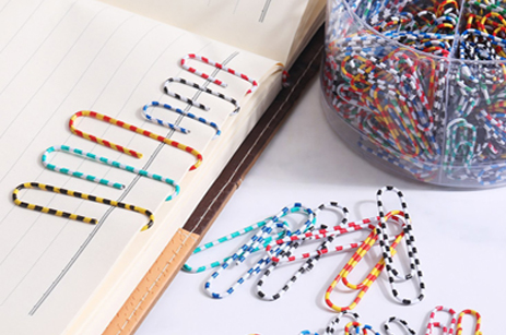 Clip de papel de metal mixto de calibre múltiple