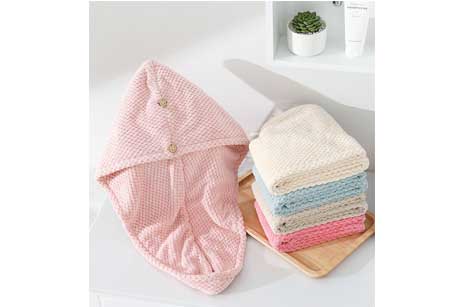 Secador de pelo súper absorbente tapa baño secador de pelo toalla