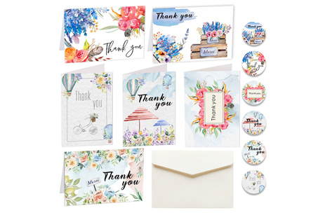 Tarjeta de felicitación Feliz Navidad Festival gracias tarjeta