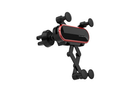 Soporte de teléfono móvil retráctil para salida de aire del coche