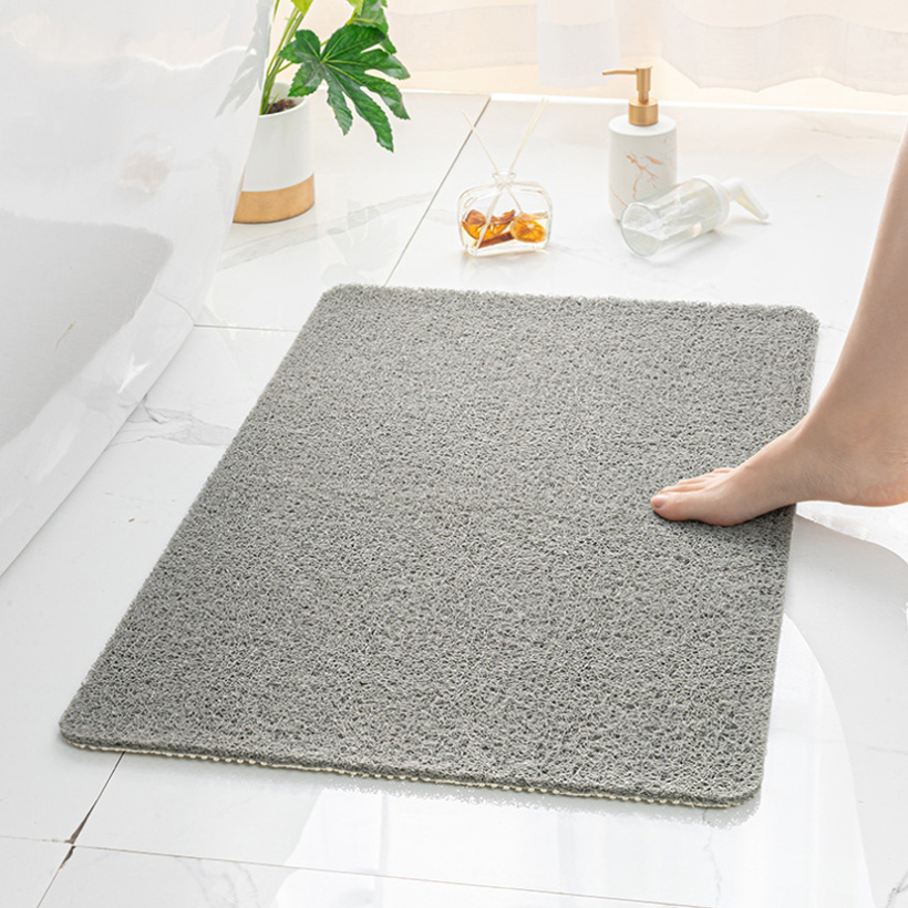 PVC Bathroom Footmat Non-slip Mat