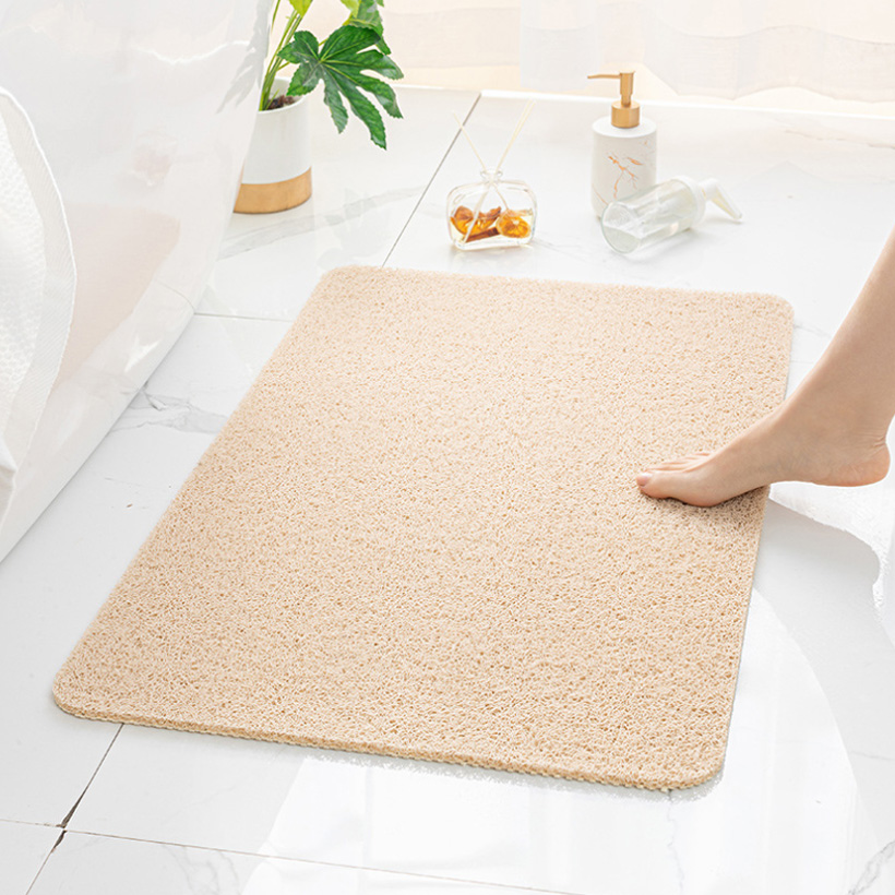 PVC Bathroom Footmat Non-slip Mat