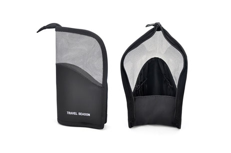 Bolsa de almacenamiento de brochas de maquillaje impermeable para mujer