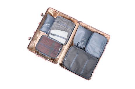 Conjunto de bolsas de almacenamiento de equipaje de viaje de gran capacidad