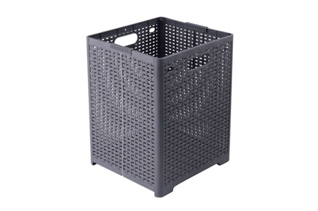 Cesta de lavandería de baño de plástico