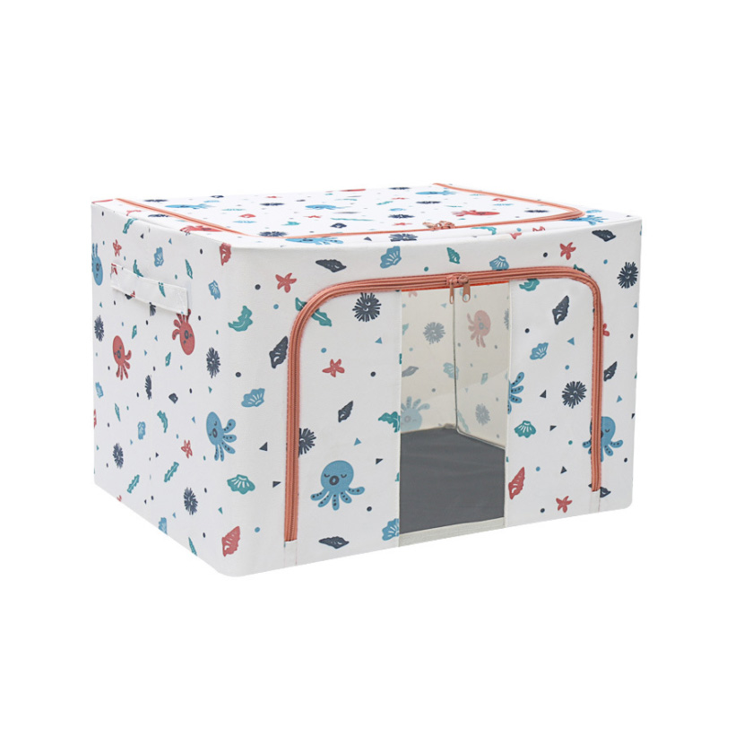 Steel Frame Supports Linen Folding Storage Box