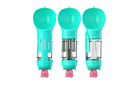 Botella multifuncional para mascotas al aire libre