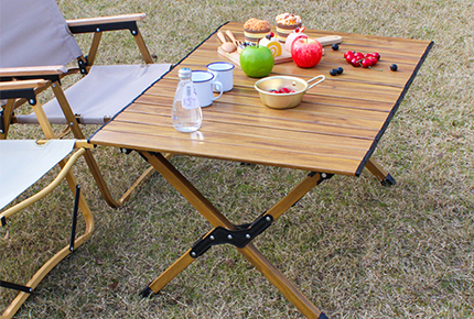 Mesa plegable para acampar al aire libre